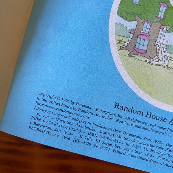 Vintage 1996 The Berenstain Bears Draw-It! Drawing Lessons From Stan & Jan Book - Picture 2 of 6